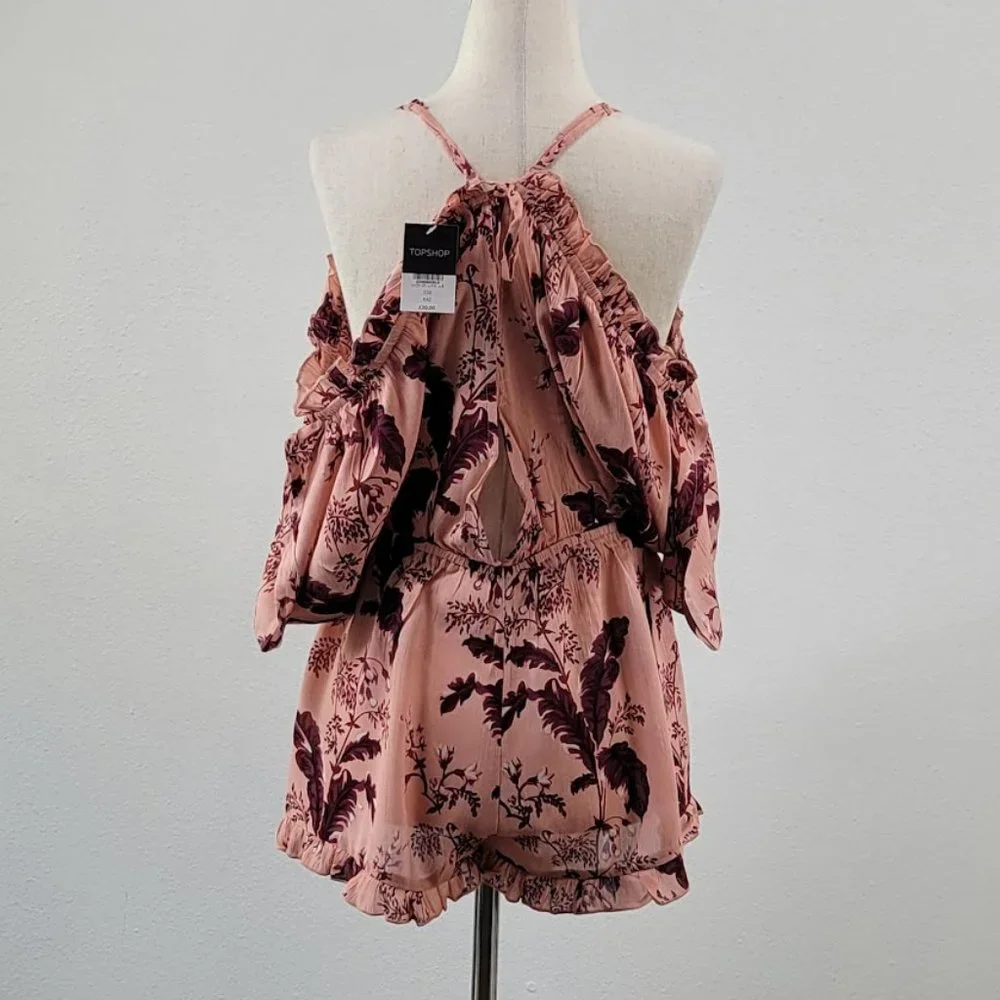 TOPSHOP coverup romper playsuit NEW - Picture 6 of 9